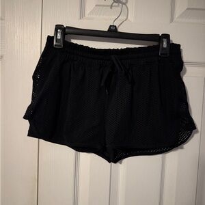 Black Women's Mesh Shorts